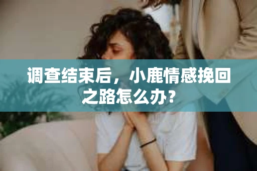 调查结束后，小鹿情感挽回之路怎么办？