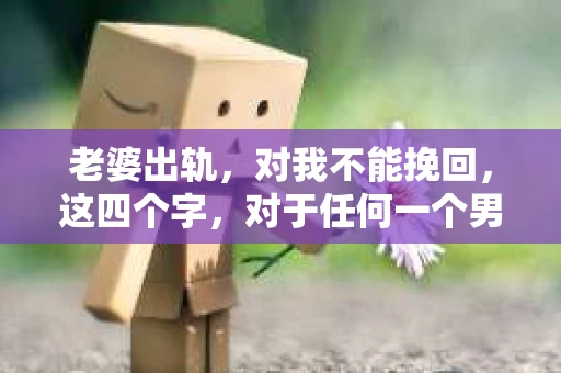 老婆出轨，对我不能挽回，这四个字，对于任何一个男人来说，都是一场无法言说的痛。我曾经以为，婚姻是爱情的港湾，是彼此依靠的避风港，然而，现实却给了我一记响亮的耳光。今天，我想和大家聊聊这个沉重的话题，希望能给那些正在经历或即将经历类似痛苦的人一些安慰和启示。