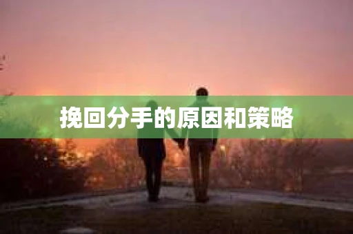 挽回分手的原因和策略 挽回分手的原因和策略