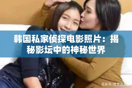 韩国私家侦探电影照片：揭秘影坛中的神秘世界