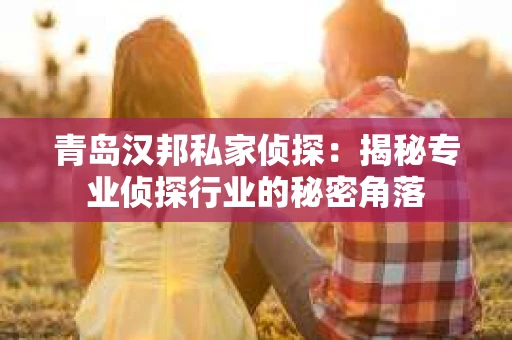青岛汉邦私家侦探：揭秘专业侦探行业的秘密角落