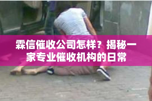 霖信催收公司怎样？揭秘一家专业催收机构的日常