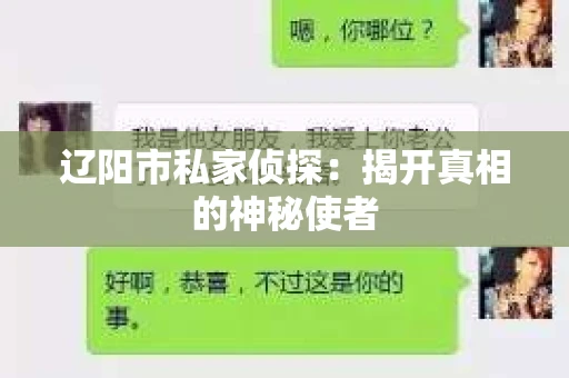 辽阳市私家侦探：揭开真相的神秘使者