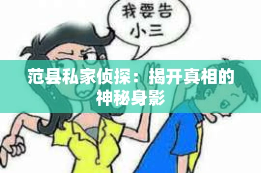 范县私家侦探：揭开真相的神秘身影
