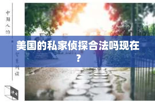 美国的私家侦探合法吗现在？