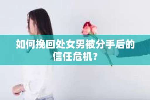 如何挽回处女男被分手后的信任危机？