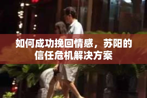如何成功挽回情感，苏阳的信任危机解决方案