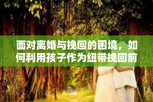 面对离婚与挽回的困境，如何利用孩子作为纽带挽回前夫的技巧？