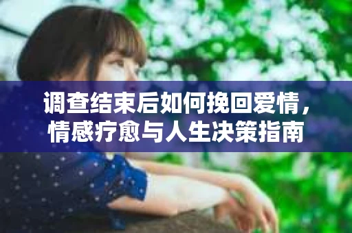调查结束后如何挽回爱情，情感疗愈与人生决策指南