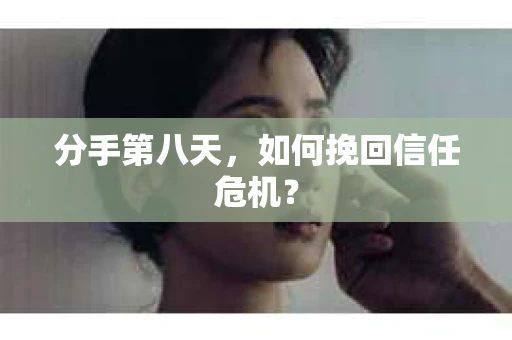 分手第八天，如何挽回信任危机？