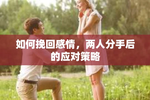 如何挽回感情，两人分手后的应对策略
