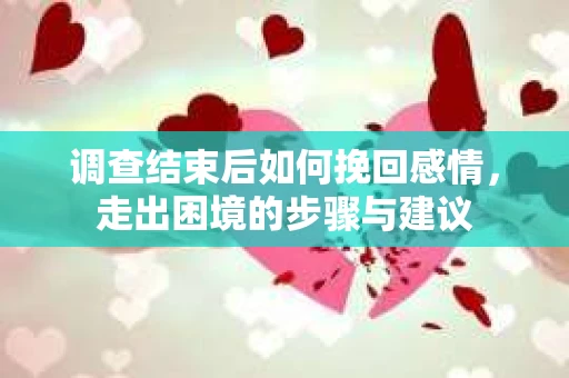 调查结束后如何挽回感情，走出困境的步骤与建议